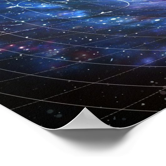 Galaxie Poster (Ecke)