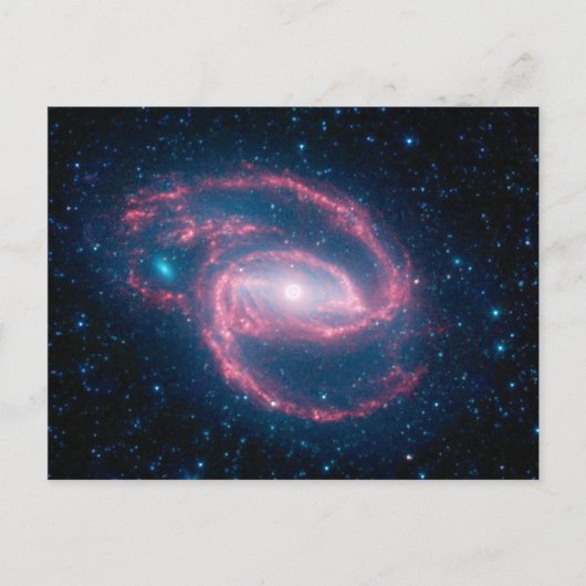 Galaxie Postkarte (Vorderseite)