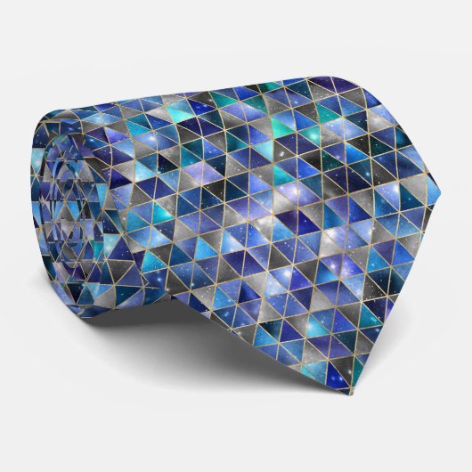 Galaxie / Raummuster Krawatte (Gerollt)
