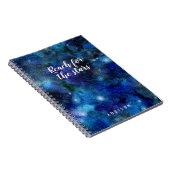 Galaxie-Reichweite für das Stern-Name-Notizbuch Notizblock (Rechte Seite)