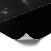 Galaxie-Rose Poster (Ecke)