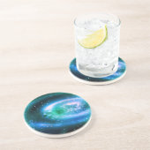 Galaxie Sandstein Untersetzer (Seite)