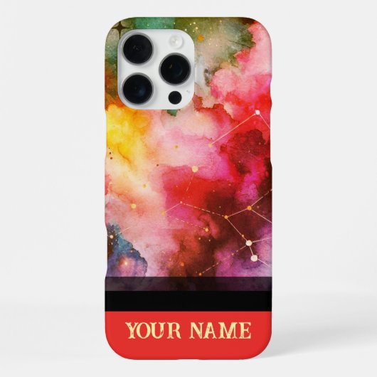 Galaxie-Schleier iPhone Hülle (Rückseite)