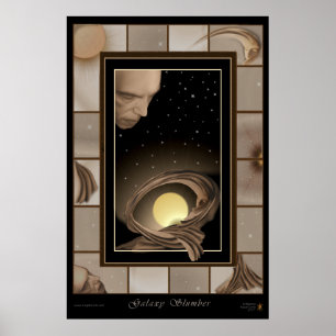 Galaxie-Schlummer Poster