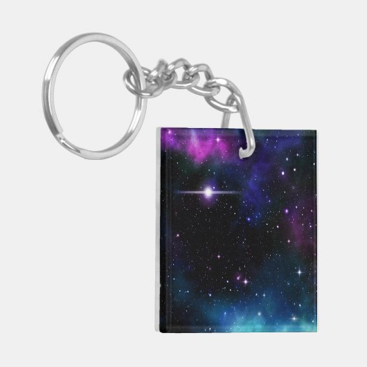 Galaxie Schlüsselanhänger (Vorderseite links)