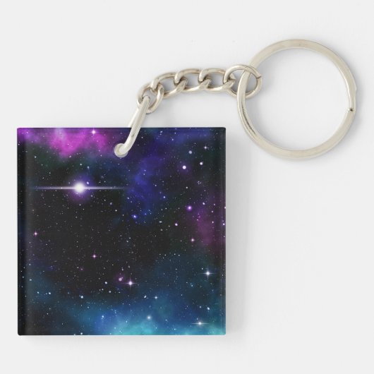 Galaxie Schlüsselanhänger (Rückseite)