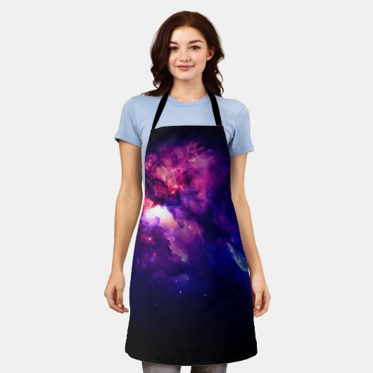 Galaxie Schürze (Getragen)