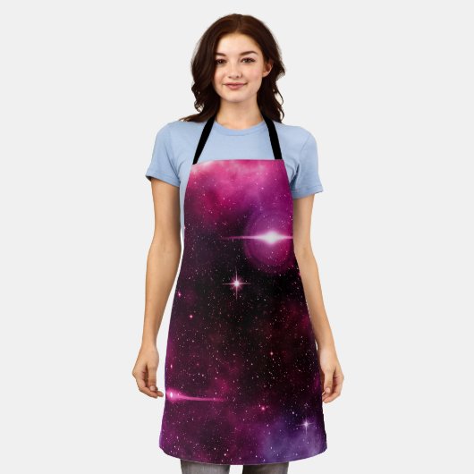 Galaxie Schürze (Getragen)