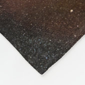 Galaxie, schwarzes Loch Fleecedecke (Ecke)