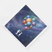Galaxie Serviette (Ecke)