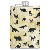 Galaxie Silhouette Flachmann (Vorderseite)