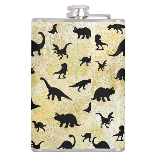 Galaxie Silhouette Flachmann (Rückseite)