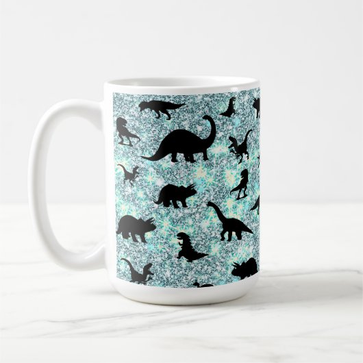 Galaxie Silhouette Kaffeetasse (Links)