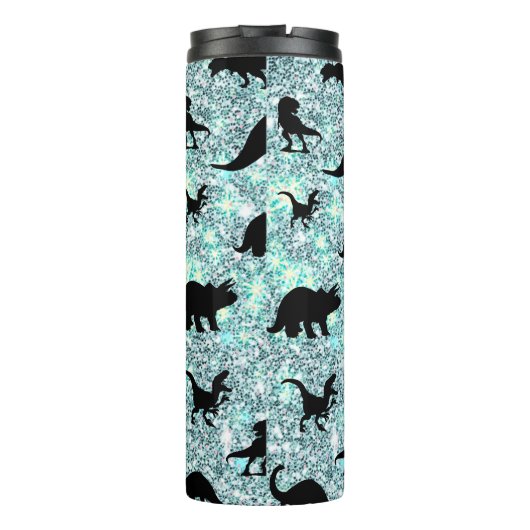 Galaxie Silhouette Thermosbecher (Rückseite)