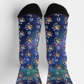 Galaxie Socken (Oben)