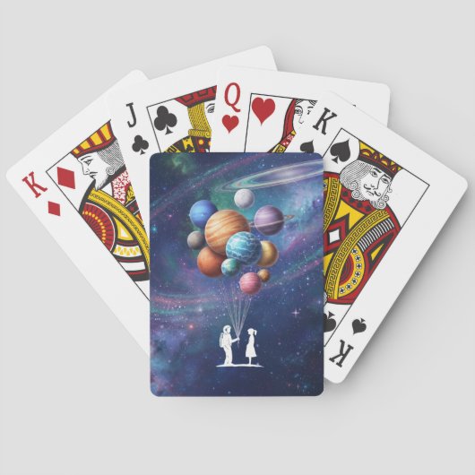 Galaxie Spielkarten (Rückseite)