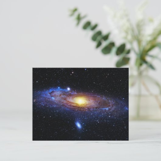 Galaxie unbekannt postkarte (Stehend Vorderseite)