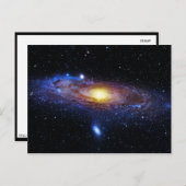 Galaxie unbekannt postkarte (Vorne/Hinten)