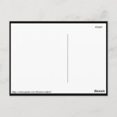 Galaxie unbekannt postkarte (Rückseite)