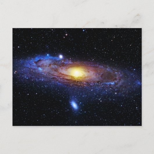 Galaxie unbekannt postkarte (Vorderseite)