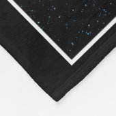 Galaxie-Unbekanntes Fleecedecke (Ecke)