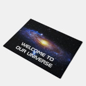 Galaxie-Unbekanntes Fußmatte (Schrägansicht)