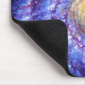 Galaxie und Planeten Mousepad (Ecke)