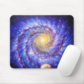 Galaxie und Planeten Mousepad (Mit Mouse)