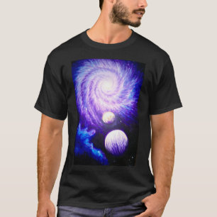 Galaxie und Planeten T-Shirt