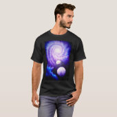 Galaxie und Planeten T-Shirt (Vorne ganz)
