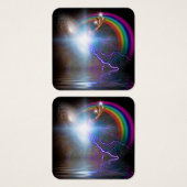 Galaxie und Regenbogen (Vorne & Hinten)