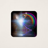 Galaxie und Regenbogen (Rückseite)
