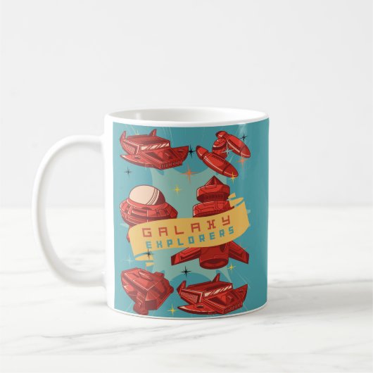 Galaxie-Universum Kaffeetasse (Links)