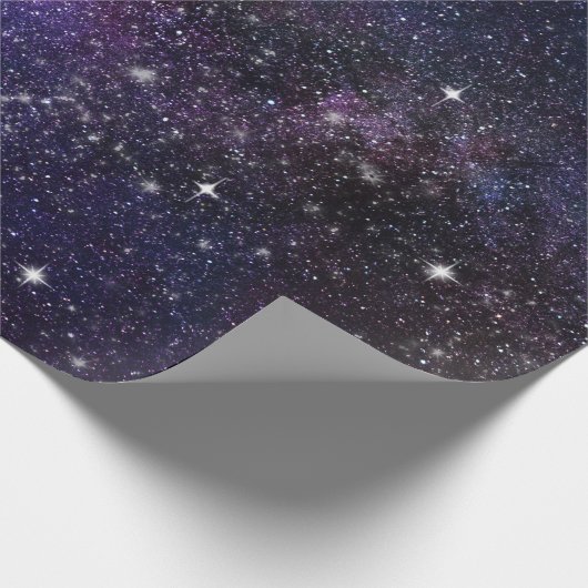 Galaxie, Universum, Männer und Frauen, Weltraummus Geschenkpapier (Ecke)