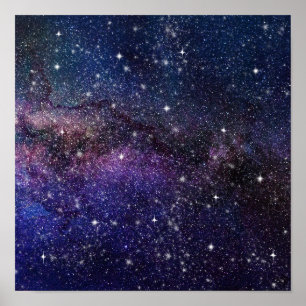 Galaxie, Universum, Männer und Frauen, Weltraummus Poster