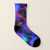 Galaxie-Universum-Nebel Socken (Rechts - Außen)