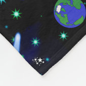 Galaxie-Universum - Planeten, Sterne, Kometen, Rak Fleecedecke (Ecke)