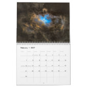 Galaxie Universum Sonnensystem Kalender (Feb 2027)