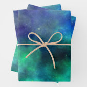 Galaxie, Universum, Sterne, Geschenkmuster für den Geschenkpapier Set (Beispiel)