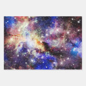 Galaxie, Universum, Sterne, Geschenkmuster für den Geschenkpapier Set (Vorderseite 2)