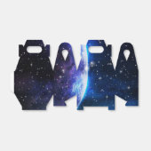 Galaxie, Universum, Sterne, Geschenkmuster für den Geschenkschachtel (Ungefaltet)