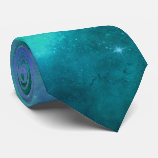 Galaxie, Universum, Sterne, Geschenkmuster für den Krawatte (Gerollt)