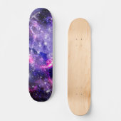 Galaxie, Universum, Sterne, Geschenkmuster für den Skateboard (Vorderseite)