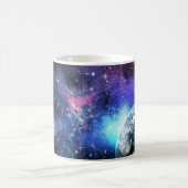 Galaxie, Universum, Sterne, Geschenkmuster für den Verwandlungstasse (Mittel)