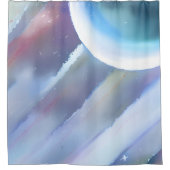 Galaxie, Universum, Sterne, Weltraum Duschvorhang (Vorderseite)