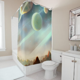 Galaxie, Universum, Sterne, Weltraum Duschvorhang