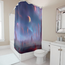 Galaxie, Universum, Sterne, Weltraum Duschvorhang