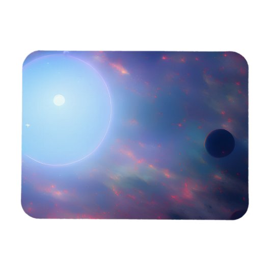 Galaxie, Universum, Sterne, Weltraum Magnet (Horizontal)