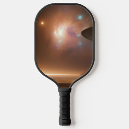 Galaxie, Universum, Sterne, Weltraum Pickleball Schläger