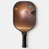 Galaxie, Universum, Sterne, Weltraum Pickleball Schläger (Rückseite)
